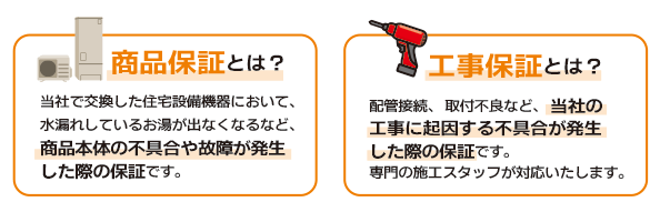 最長W10年保証 詳細